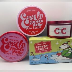 Trader Joe’s Candy Cane Body Scrub and Body Butter Set *SEALED*